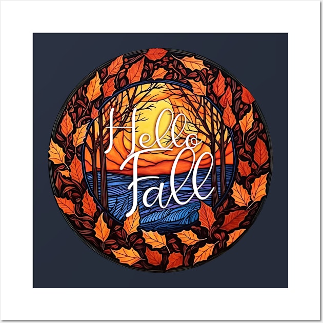 Hello Fall Wall Art by Things2followuhome